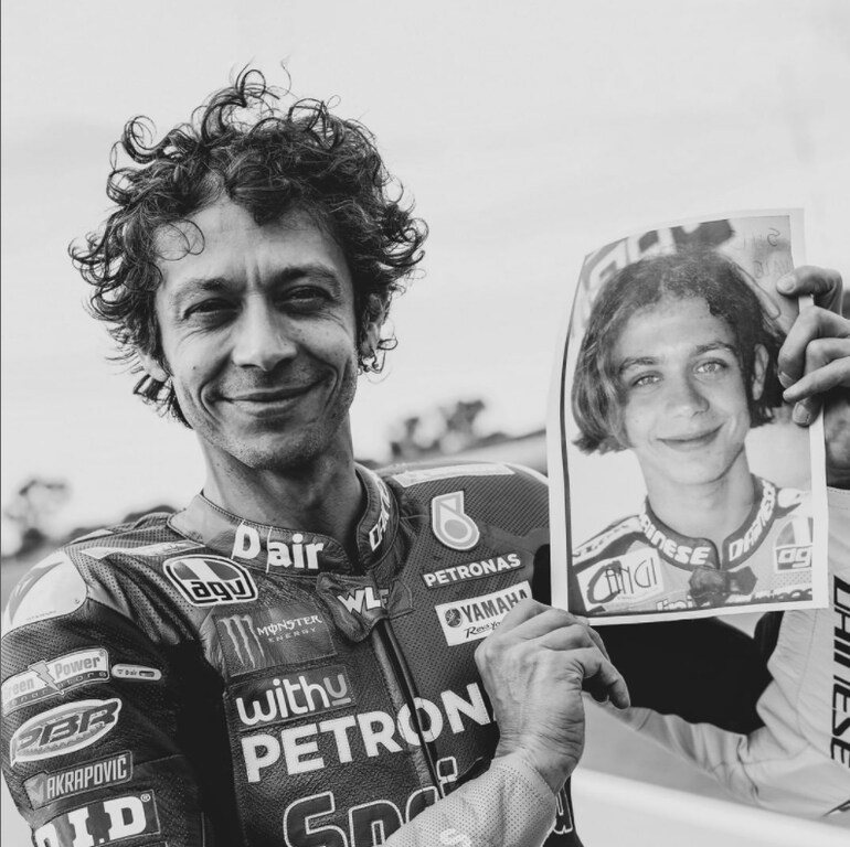 Dainese e Valentino Rossi ancora insieme