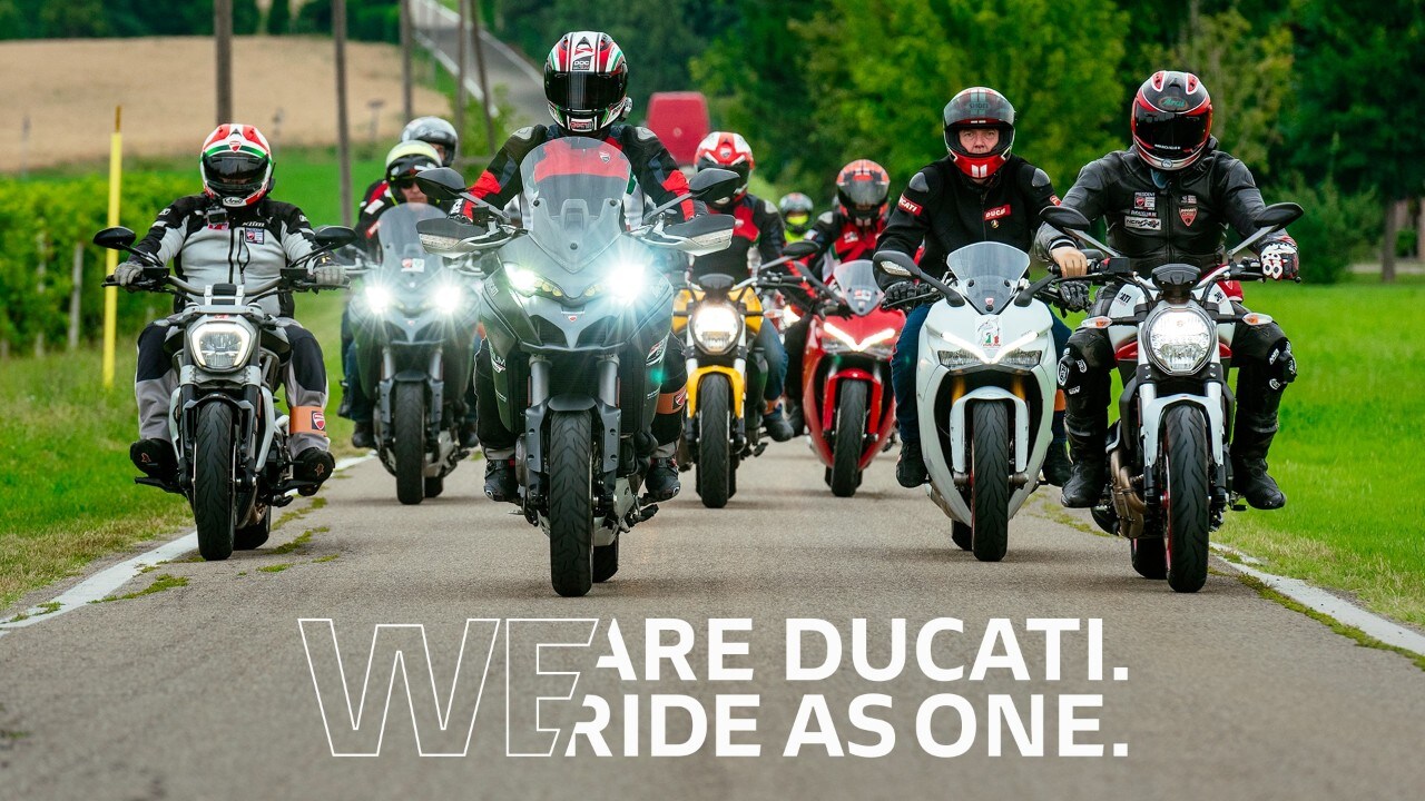 #WeRideAsOne: i Ducatisti si incontrano per celebrare Ducati