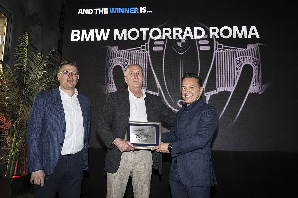 BMW Motorrad premia il suo miglior concessionario