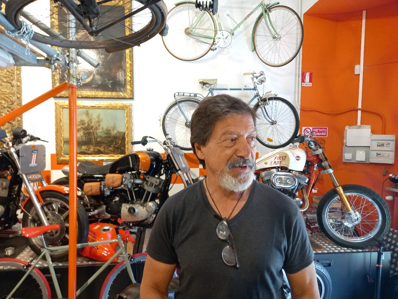 Dove sono finite le moto di Carlo Talamo?