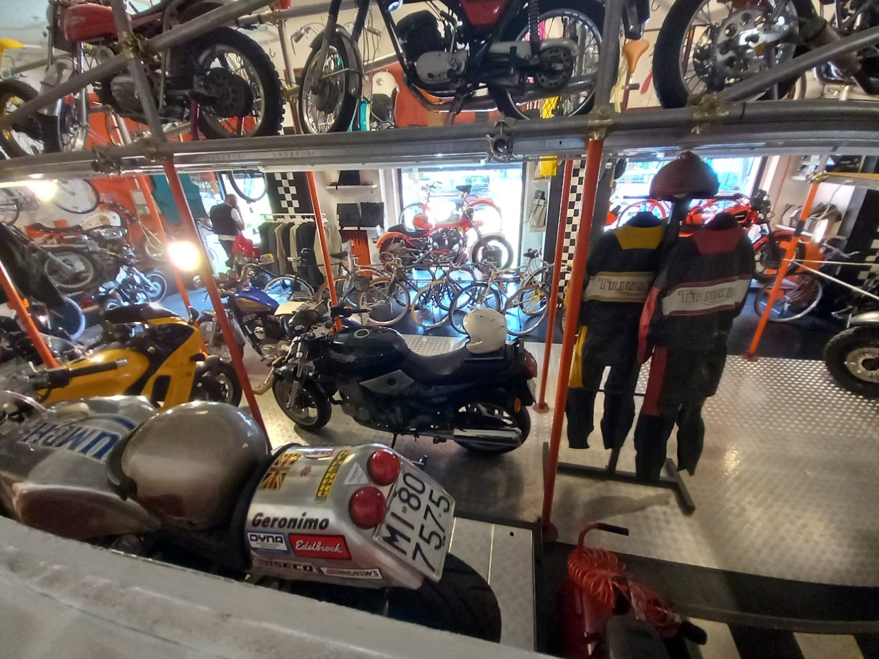 Dove sono finite le moto di Carlo Talamo?