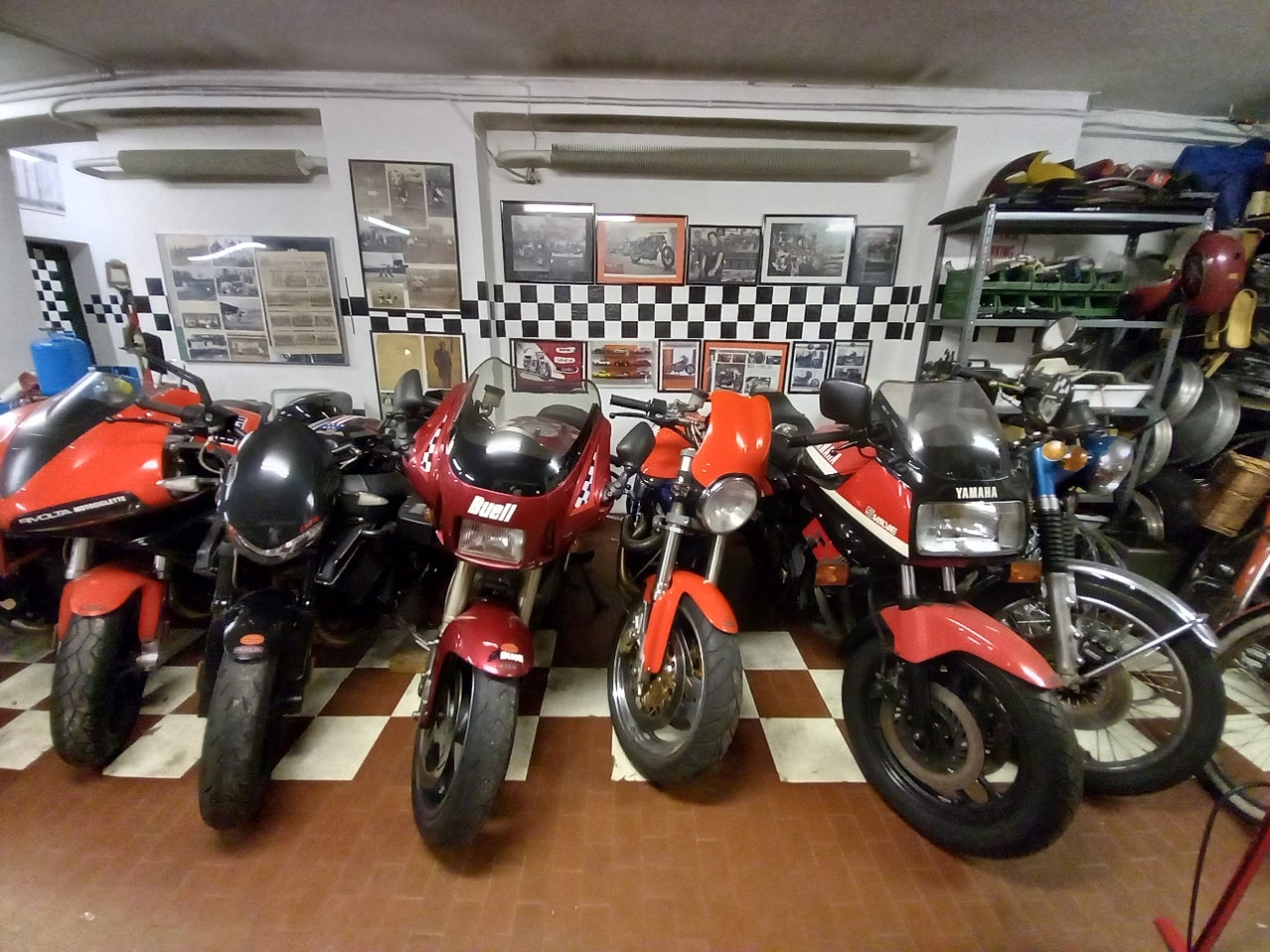 Dove sono finite le moto di Carlo Talamo?