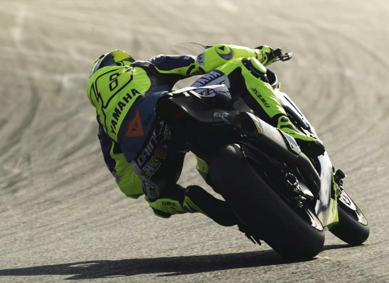 Valentino Rossi risale in moto a Misano