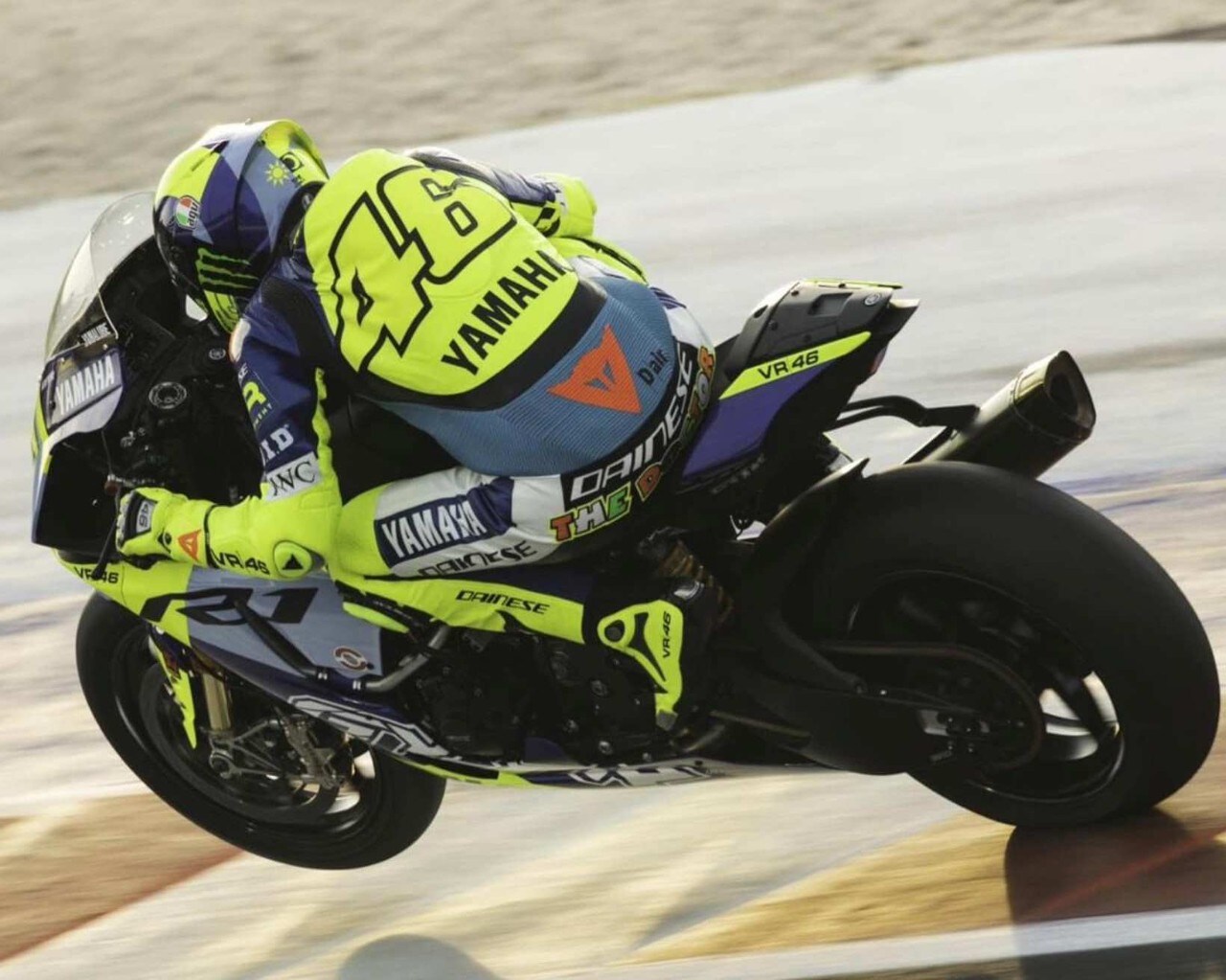 Valentino Rossi risale in moto a Misano