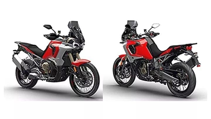 <div class='descrGalleryTitle'>MV Agusta Enduro Veloce</div><div class='descrGalleryText'><p>Meglio nota come&nbsp;Lucky Explorer Project, poi abbreviata in LXP: l'abbiamo vista lo scorso maggio&nbsp;nello stabilimento di Schiranna, volutamente esposta sulla linea di montaggio&nbsp;nel corso di un evento dedicato alla stampa. La genesi è diventata travagliata&nbsp;con l’ingresso del Gruppo Pierer-KTM, che qualcosa su una maxi Adventure vorrà&nbsp;ovviamente dire. Intanto si sa che è cambiato il nome, più in linea con le MV&nbsp;attuali e meno con la storia Cagiva. Noi ci aspettiamo che ad EICMA 2023 sia la&nbsp;volta buona per la prima MV Agusta con la ruota anteriore da 21”, finalmente in&nbsp;versione definitiva e chissà se diversa da quanto visto finora. Sarà Ready to Race?</p>
</div>