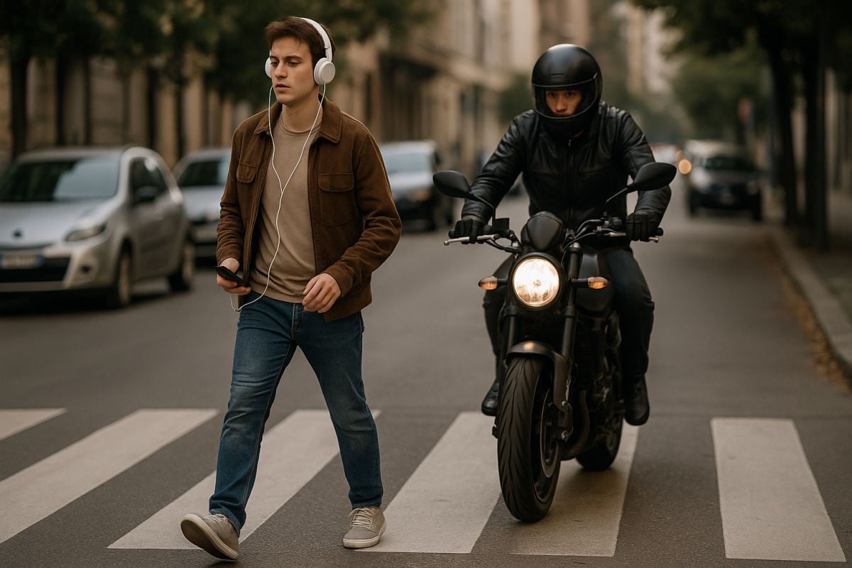 Le cuffie: il nuovo pericolo strisciante sulle nostre strade