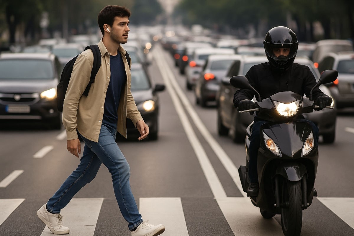 Le cuffie: il nuovo pericolo strisciante sulle nostre strade