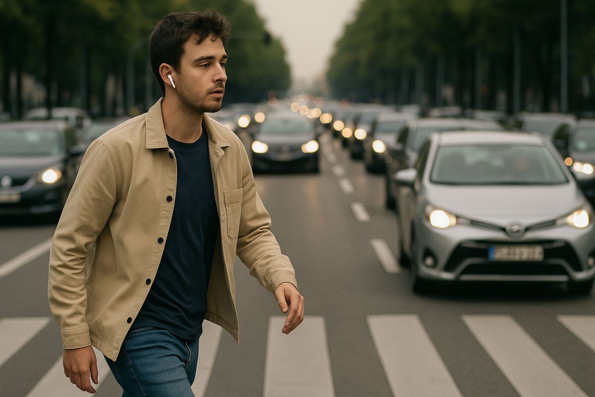 Le cuffie: il nuovo pericolo strisciante sulle nostre strade