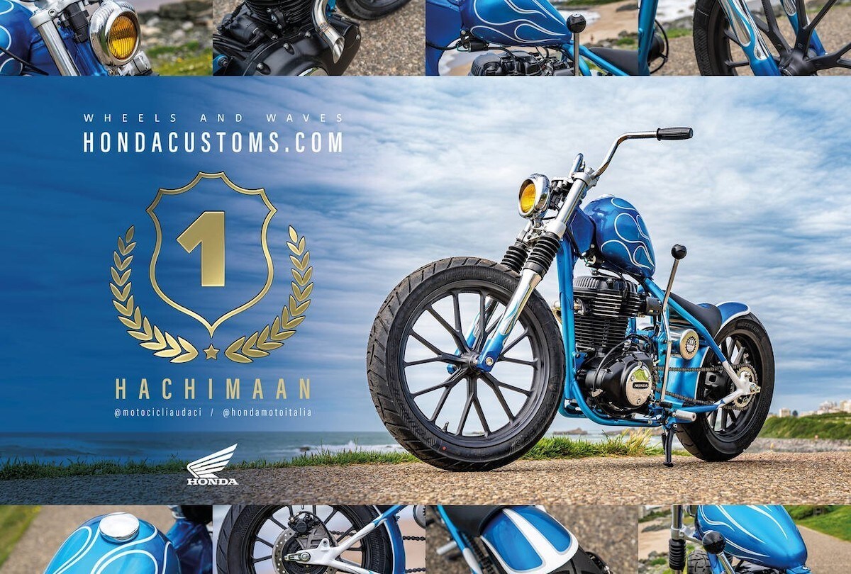 Honda Customs contest 2025: vince l'italiana “Hachimaan” 