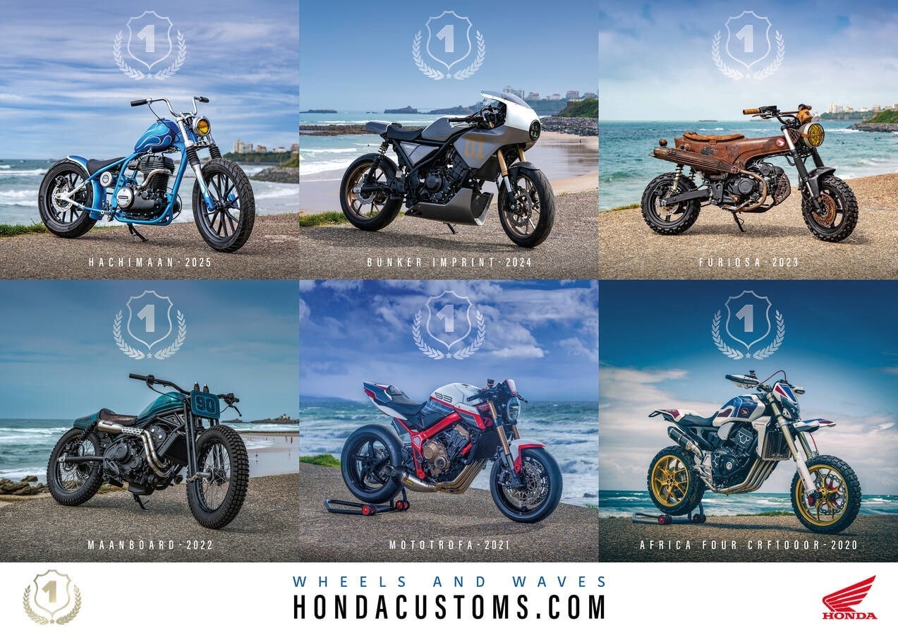 Honda Customs contest 2025: vince l'italiana “Hachimaan” 
