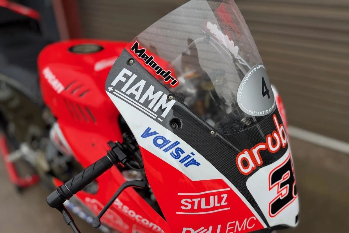 All’asta la Ducati Panigale V2 di Marco Melandri