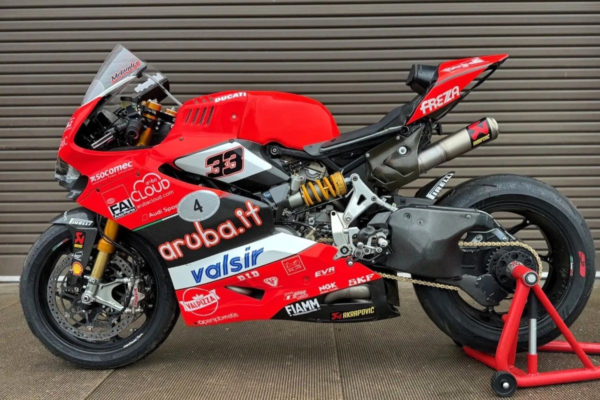All’asta la Ducati Panigale V2 di Marco Melandri