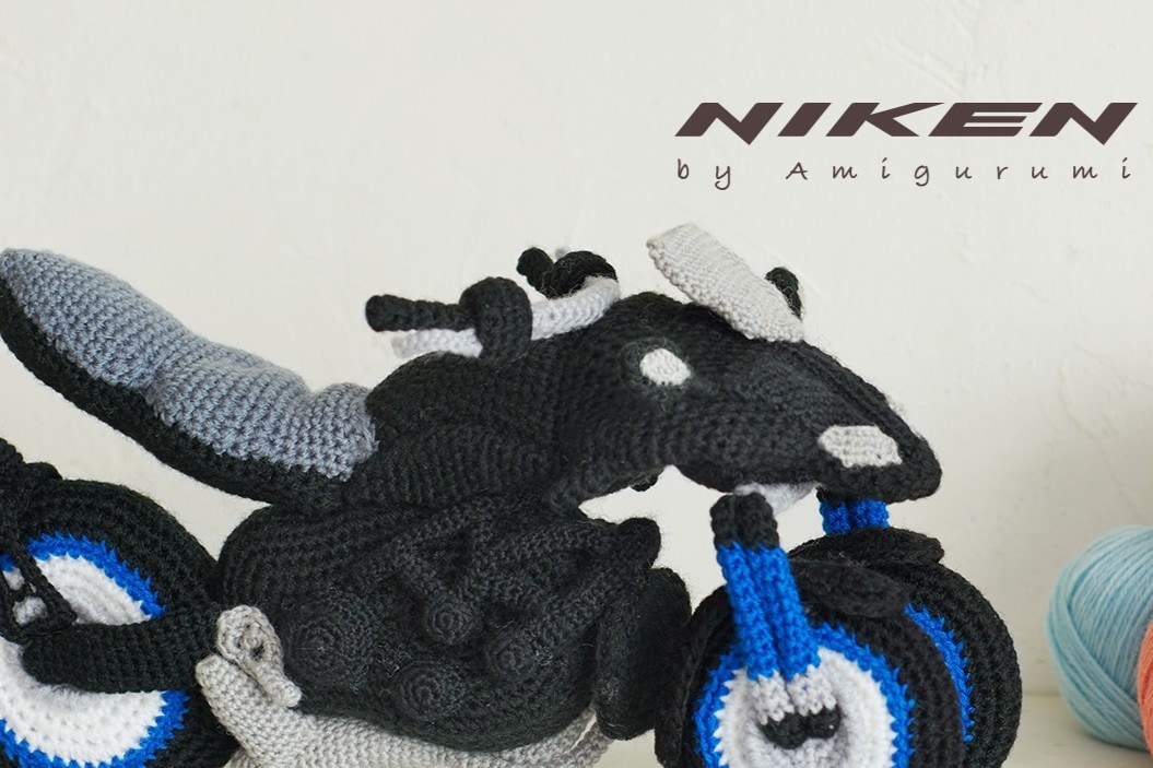  Un regalo sorprendente per Natale? Una Yamaha Niken all’uncinetto!