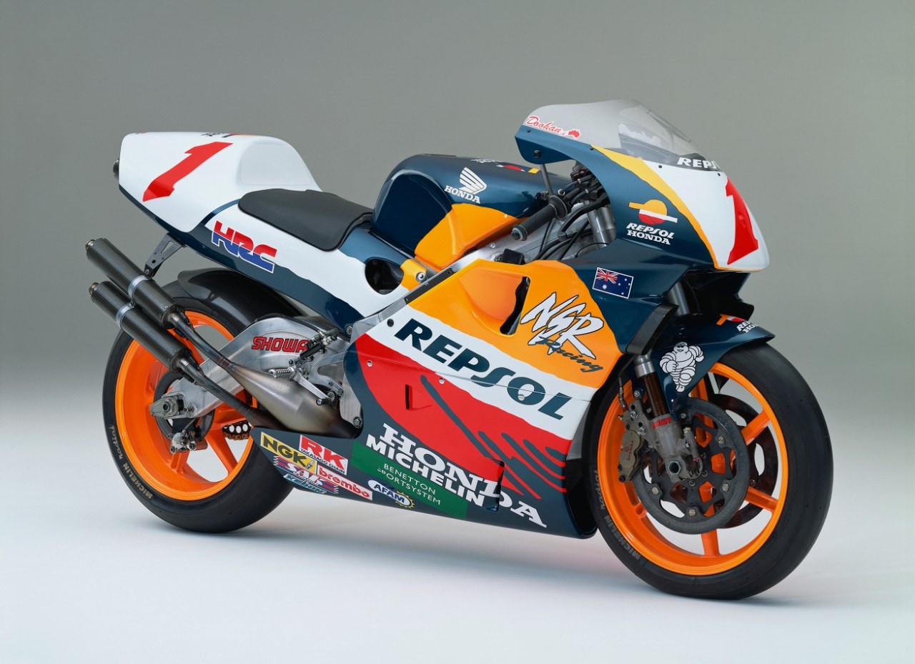 La Honda NSR 500 di Mick Doohan (1995)