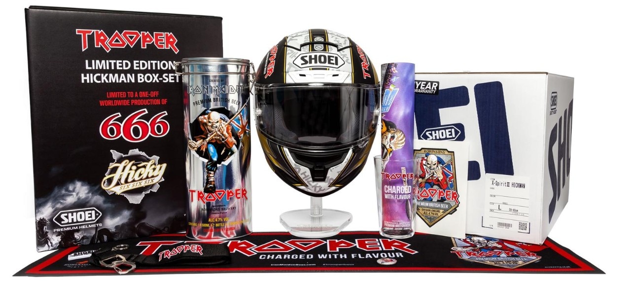 Caschi, da Shoei arriva l'X-Spirit III degli Iron Maiden - Dueruote