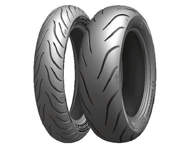 <div class='descrGalleryTitle'>MICHELIN COMMANDER III TOURING</div><div class='descrGalleryText'><p>Pensato per i lunghi viaggi, è disponibile anche in versione Custom per questa tipologia di moto.<br>
<b>Misure</b> Anteriore: 120/70-R19 60V; 120/70-B21 68H rinf.; 130/60-B19 61H; 130/70-B18 63H; 130/ 80-B17 65H; 130/90-B16 73H rinf.; MT90-B16 72H. Posteriore: 180/65-B16 81H; 180/55-B18 80H; MU85-B16 77H; MT90-B16 74H.</p>
</div>