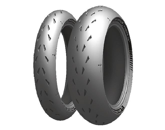 <div class='descrGalleryTitle'>MICHELIN POWER CUP</div><div class='descrGalleryText'><p>Con un tasso di intaglio del 4% all’anteriore e del 5 al posteriore, è un pneumatico da pista omologato anche per un uso stradale.<br>
<b>Misure</b> Anteriore: 120/70-ZR17 58W. Posteriore: 180/55-ZR17 73W; 190/55-ZR17 75W; 200/55-ZR17 78W.</p>
</div>