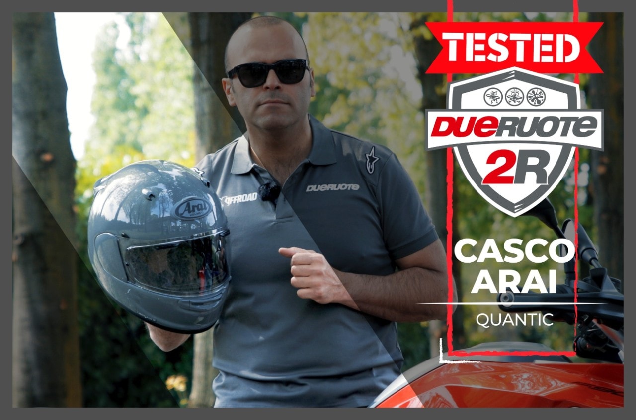 Test casco Arai Quantic - Dueruote