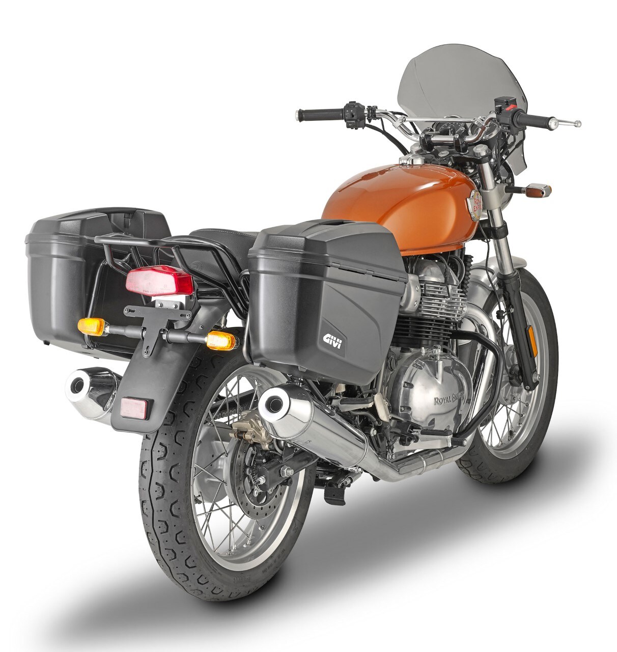 GIVI veste “da viaggio” la Royal Enfield Interceptor 650