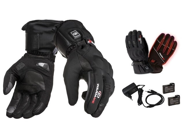 Guanti Moto Riscaldati Revit Freedom H2O WP – Neri, Taglia M, Tecnologia Thermotronic