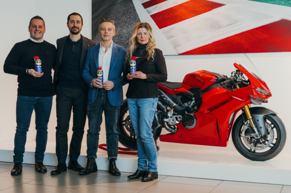 Ducati e WD-40: si rafforza la collaborazione