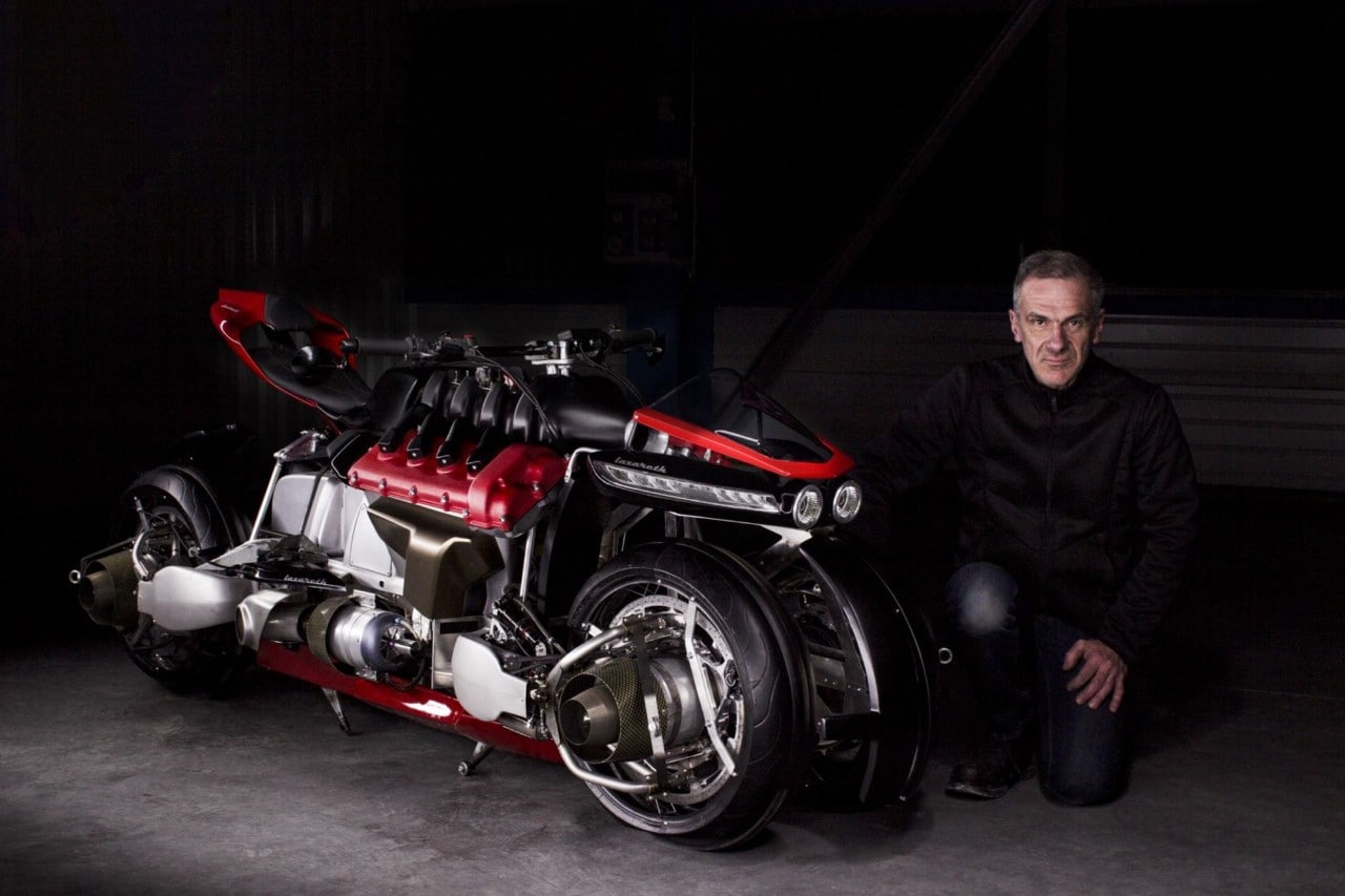 Lazareth LMV 496: la moto che vola