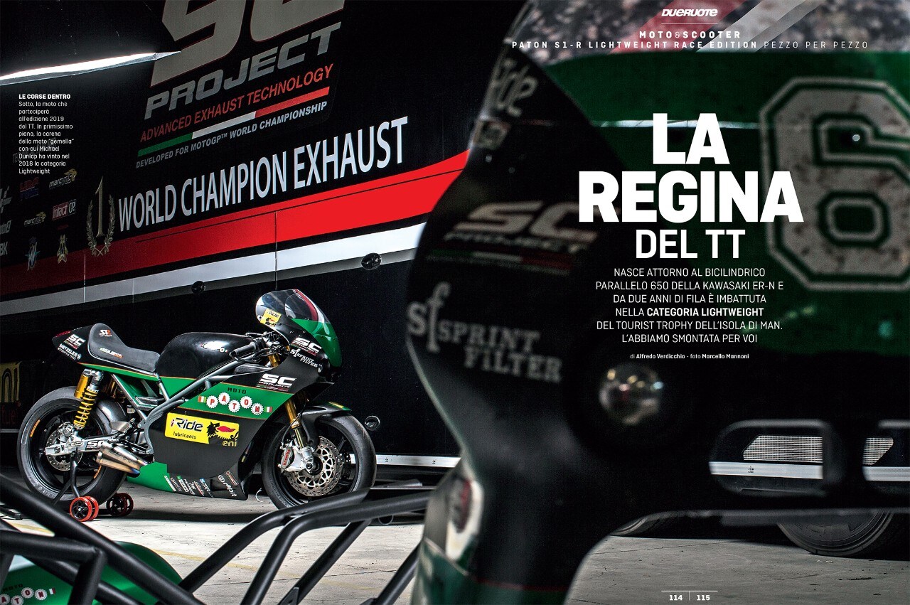 Paton S1-R Lightweight Race Edition, pezzo per pezzo