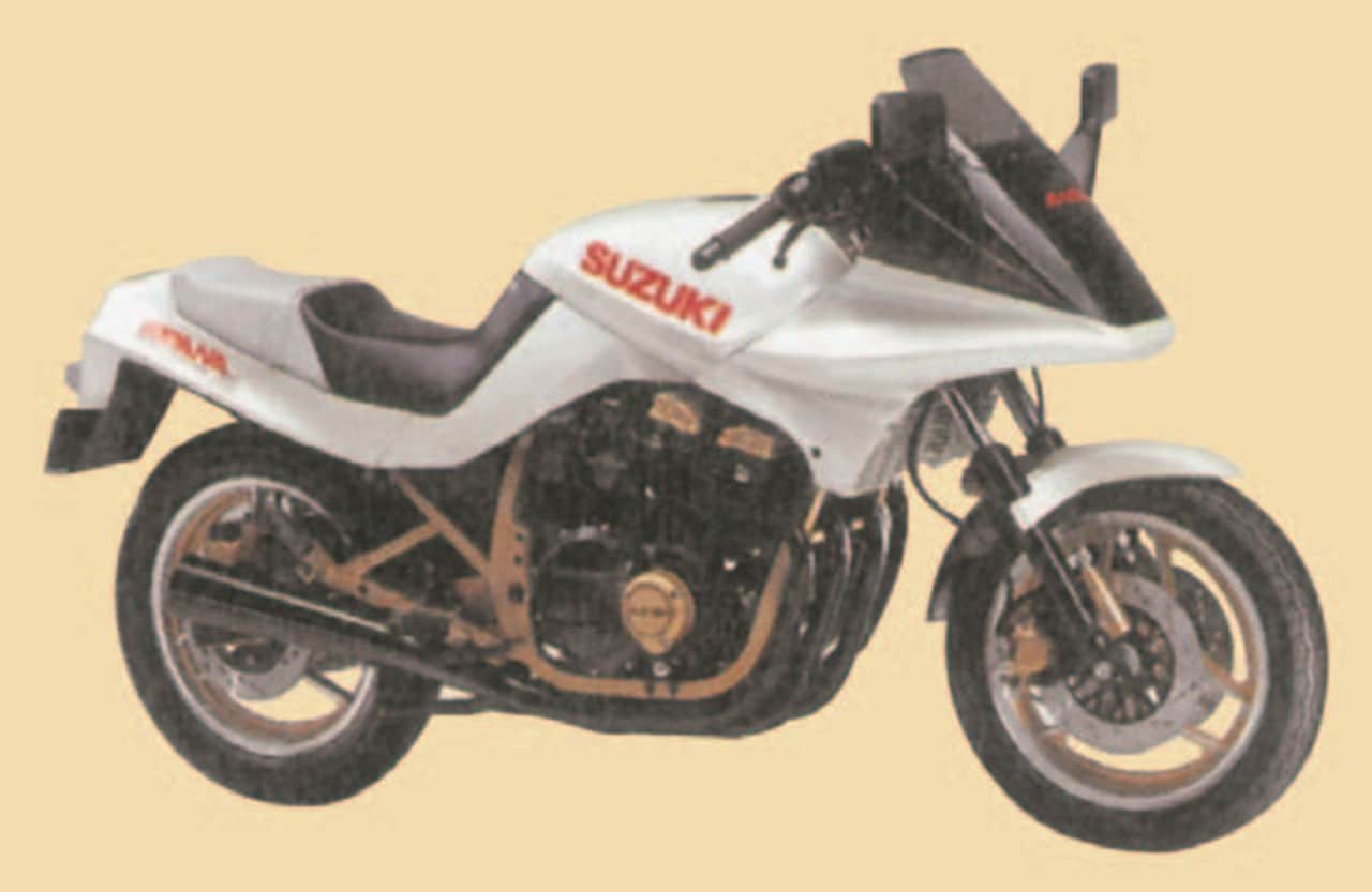 Una Suzuki Katana Special al Motor Bike Expo