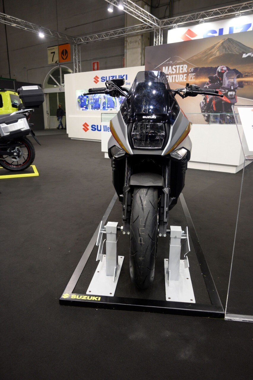 Una Suzuki Katana Special al Motor Bike Expo