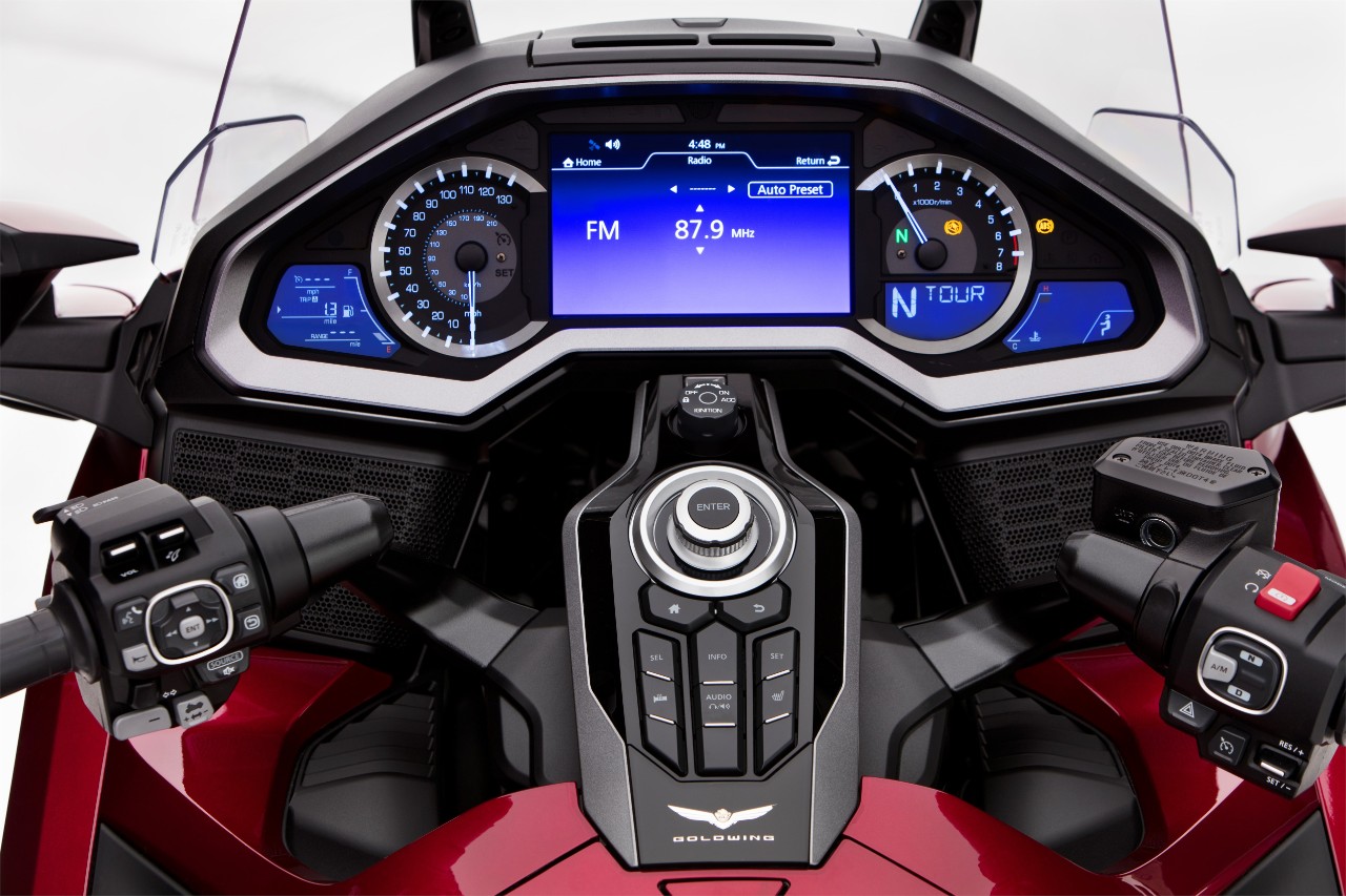 Sulla Gold Wing arriva Android Auto