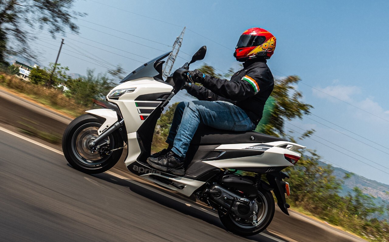 Aprilia SXR 160 "Scooter Of The Year 2021" in India 