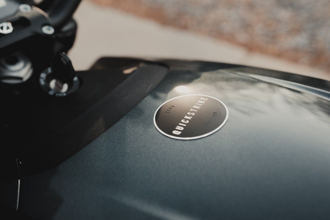 La Zero SR/F diventa più sportiva con il kit Quickstrike