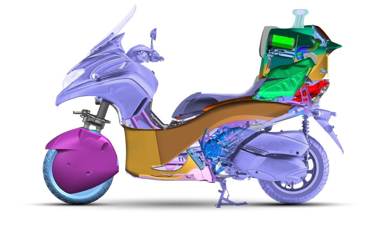 WMC300FR, il buco con lo scooter (ibrido) intorno