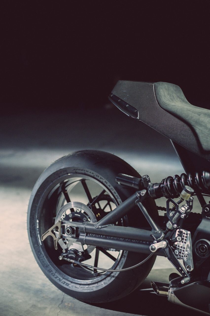 Radical Indian FTR Black Swan by Workhorse Speed Shop