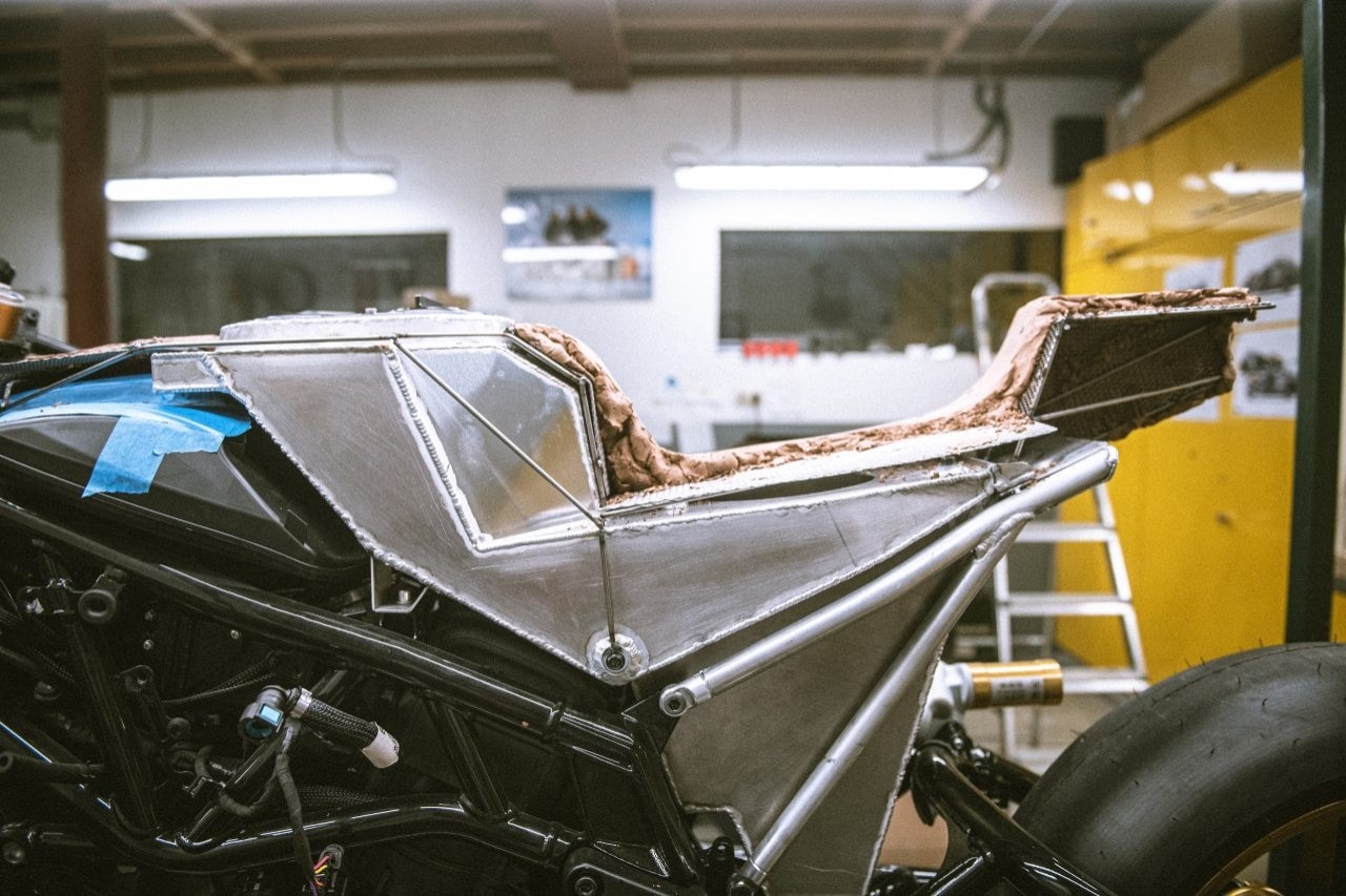 Radical Indian FTR Black Swan by Workhorse Speed Shop