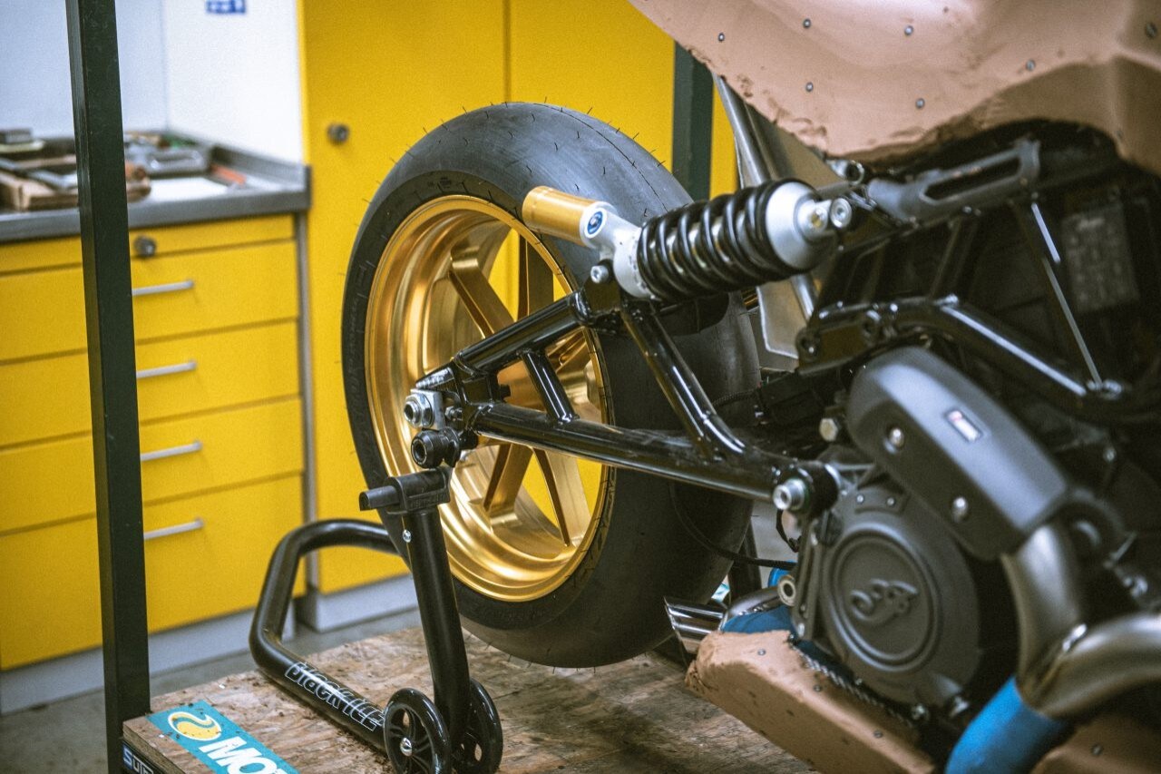 Radical Indian FTR Black Swan by Workhorse Speed Shop