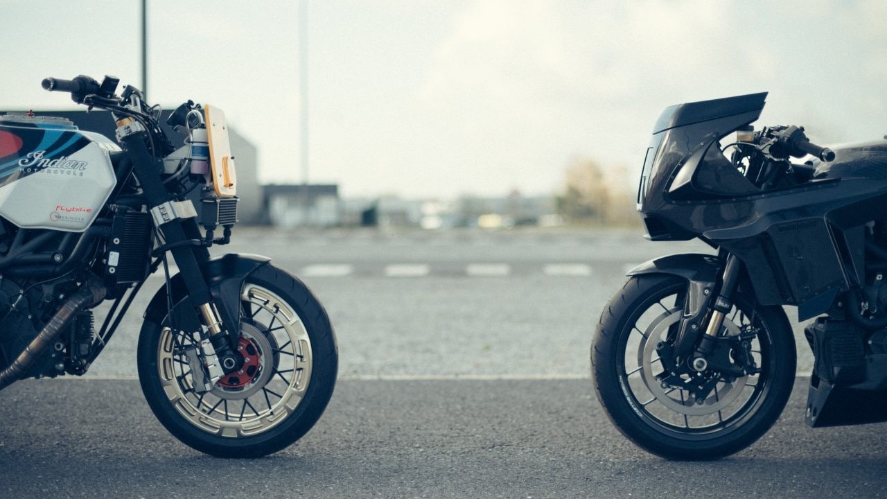 Radical Indian FTR Black Swan by Workhorse Speed Shop