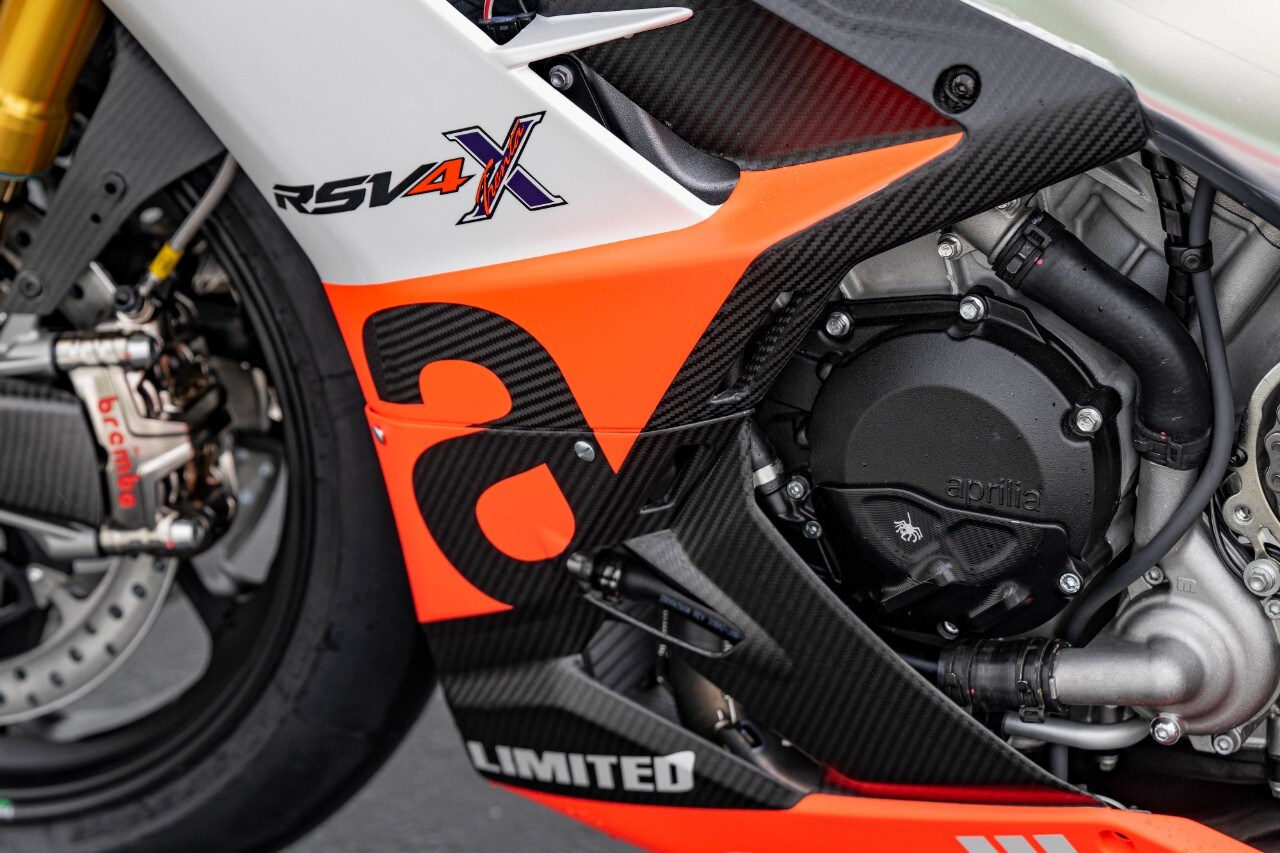 Aprilia RSV4 XTrenta, performance da MotoGP