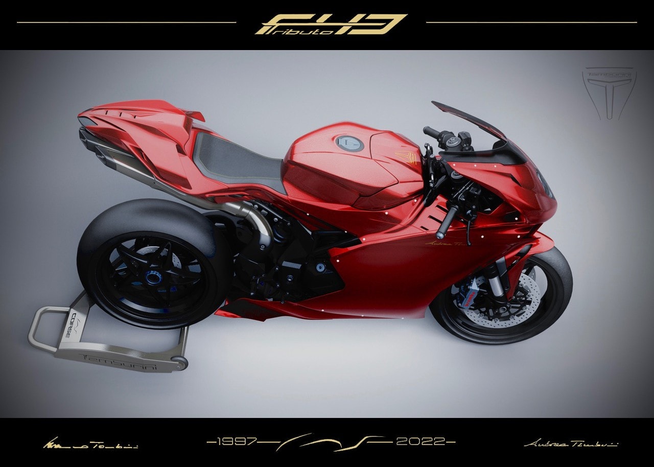 Tamburini F43 Tributo: ROSSA mozzafiato, in edizione limitata