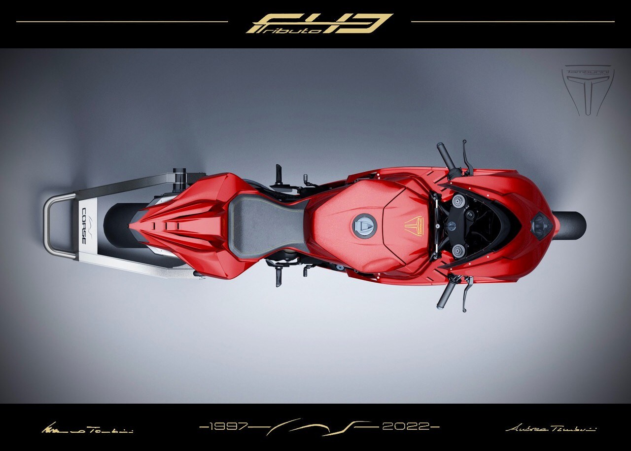 Tamburini F43 Tributo: ROSSA mozzafiato, in edizione limitata