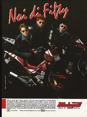 Pubblicità Malaguti Fifty