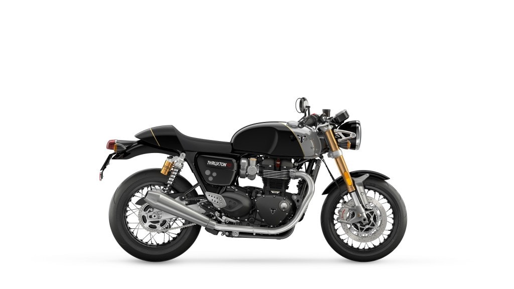 <div class='descrGalleryTitle'>TRIUMPH THRUXTON RS</div><div class='descrGalleryText'><p>- &nbsp;Jet Black &amp; Silver Ice&nbsp;<b>NUOVA</b></p>
<p>- &nbsp;Jet Black</p>
</div>