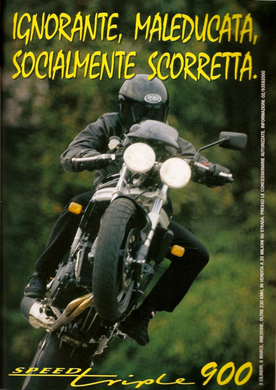 Belle davvero: Triumph Speed Triple T509