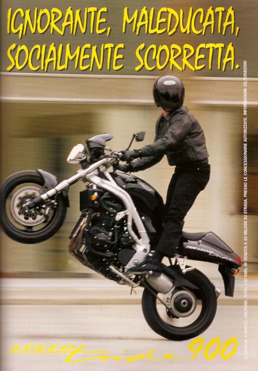 Belle davvero: Triumph Speed Triple T509