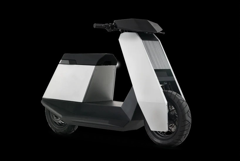 Infinite Machine P1, l' e-scooter che sembra il Cybertruck di Tesla