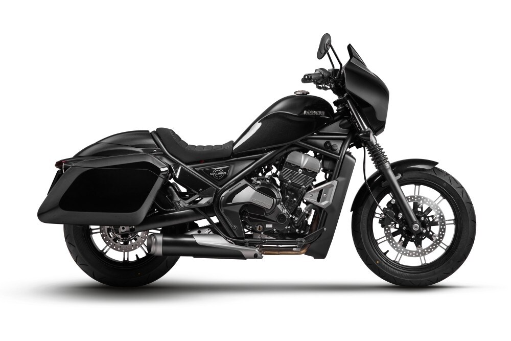 Moto Morini: la Calibro è anche bagger