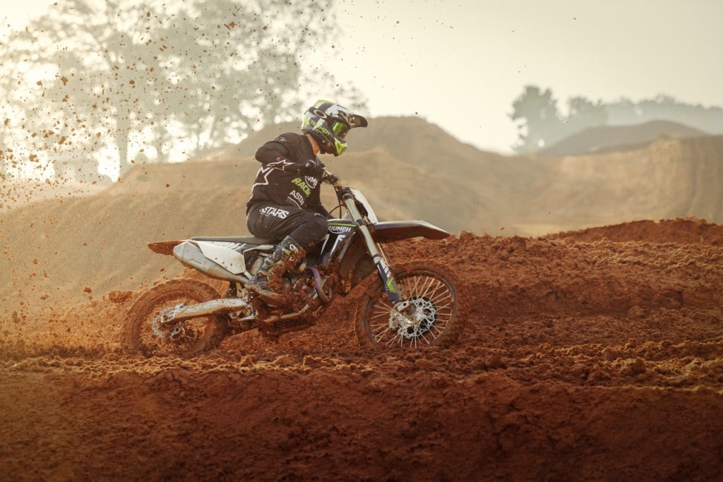 TF 250-X: specifiche e prezzi della prima Triumph da motocross