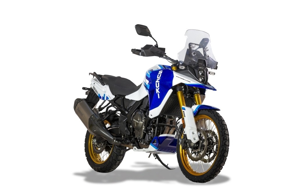  Suzuki V-Strom 800DE Djebel: sapore di Dakar