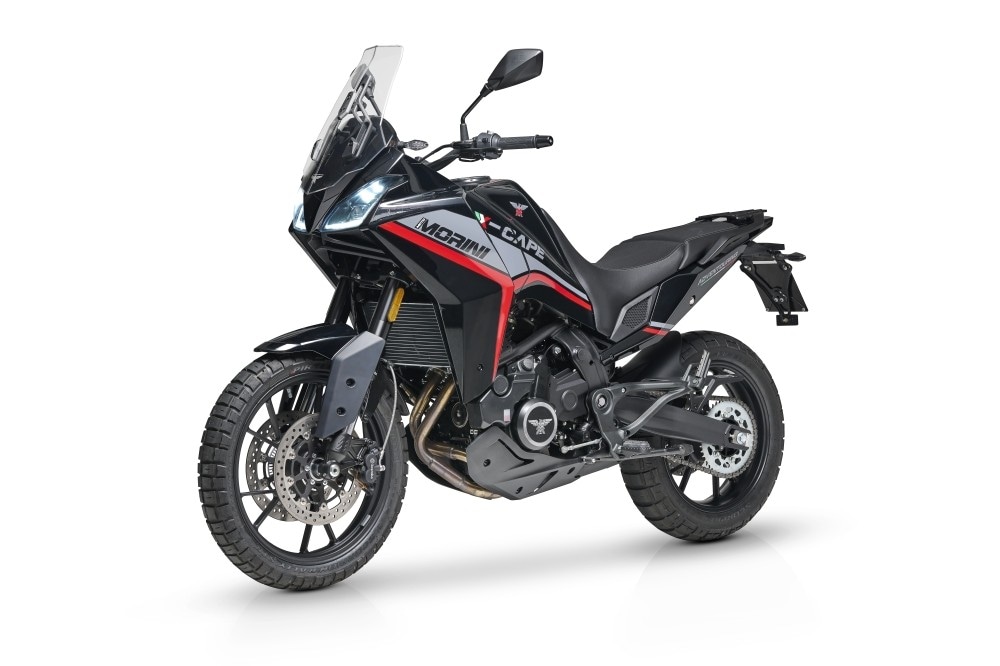 Moto Morini: ecco la X-Cape 650 in versione Black ebony