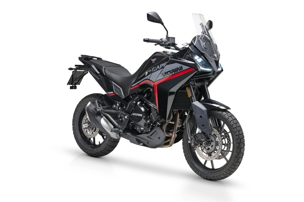 Moto Morini: ecco la X-Cape 650 in versione Black ebony